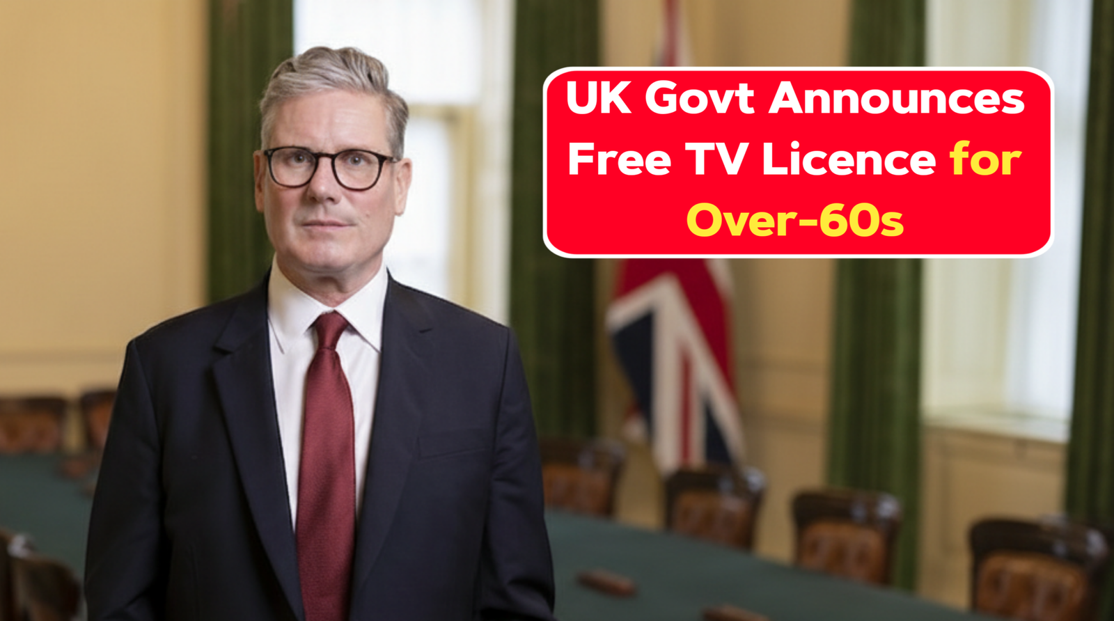 UK Govt Announces Free TV Licence for Over-60s